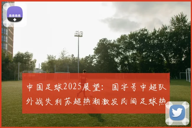 中国足球2025展望：国字号中超队外战失利苏超热潮激发民间足球热情